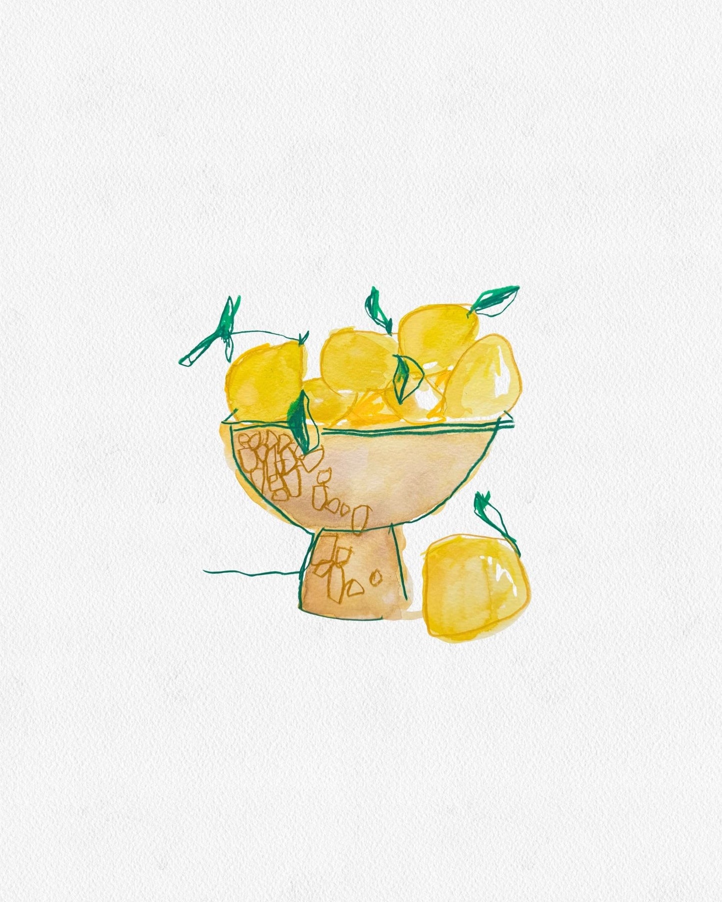BOWL OF LEMONS